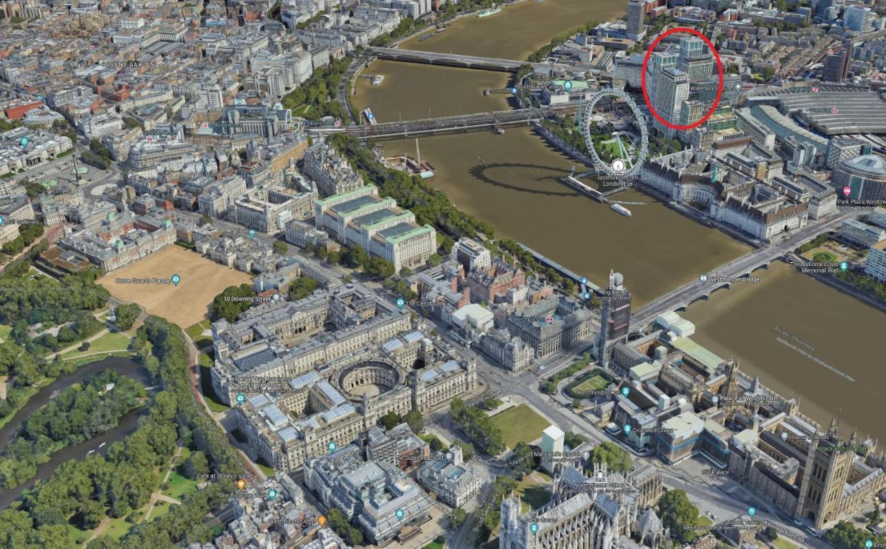 Deluxe Entire Studio Next To London Eye & Trafalgar Square Aparthotel Exterior foto